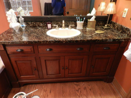 painted counter