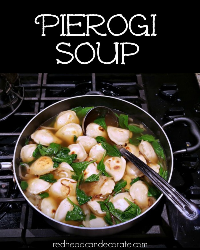 Pierogi Soup