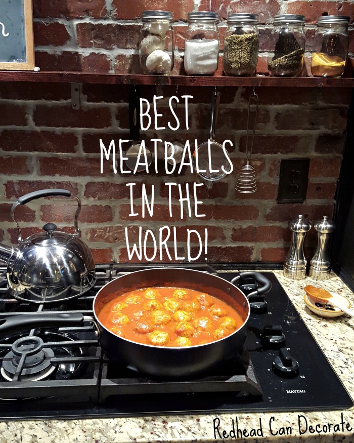 Best meatballs in the world!