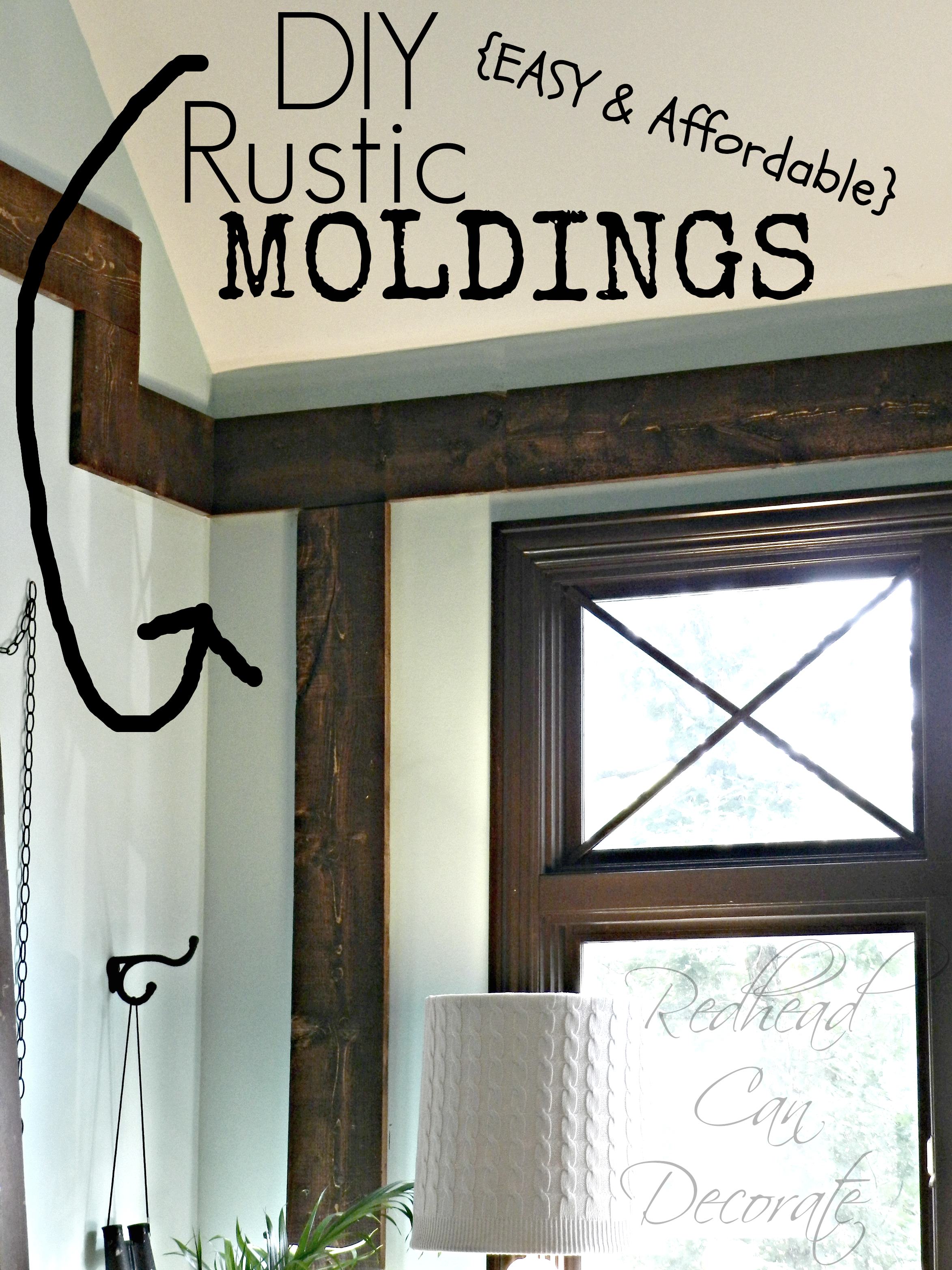 rustic moldings