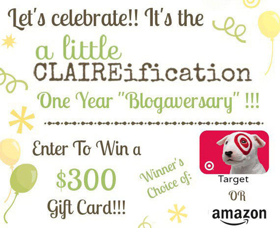 ALittleClaireification Giveaway