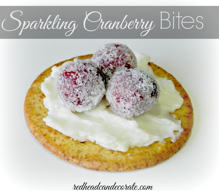 Sparkling Cranberry Bites