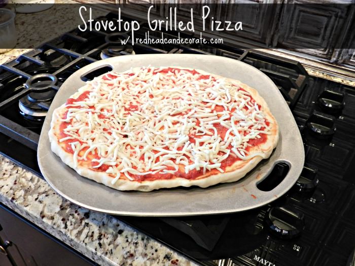 Stovetop Grilled Pizza Pan