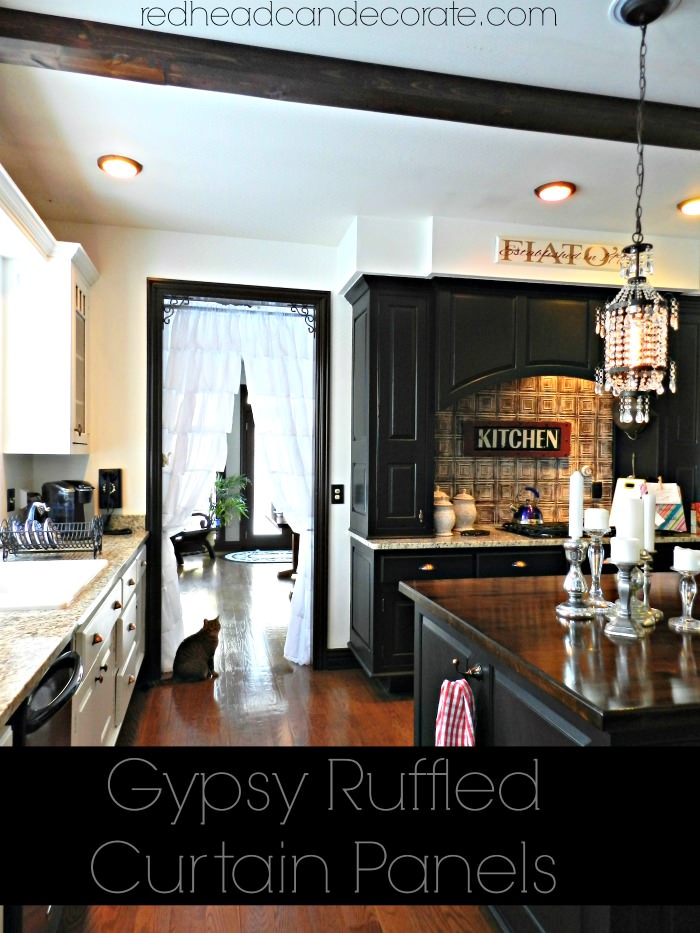 Gypsy Ruffled Curtain Panels