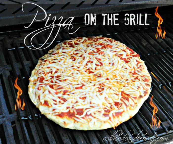 Pizza on the Grill Redhead Can Decorate @ Debbiedoo's
