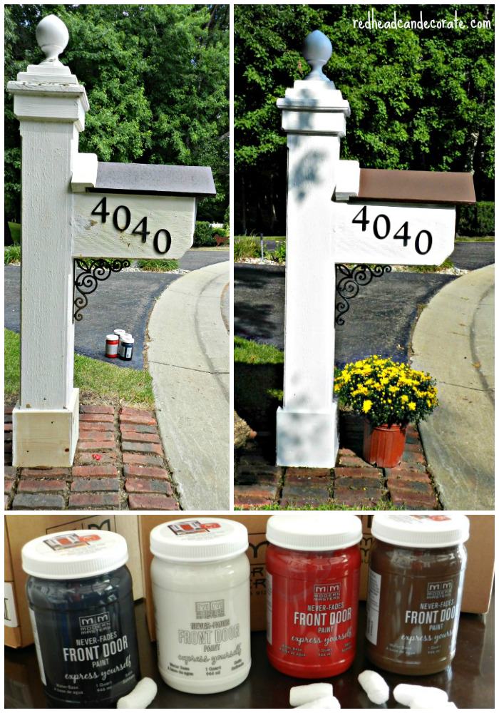 Paint your mailbox with amazingly durable Modern Masters Paint