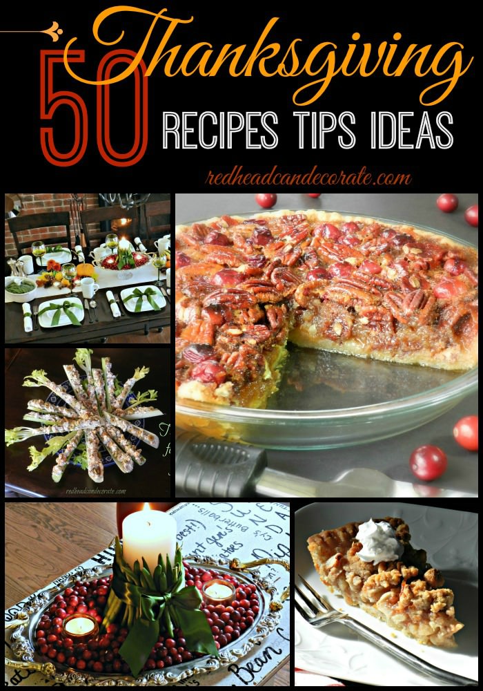 50 Thanksgiving Recipes, Tips, Ideas #Thanksgiving