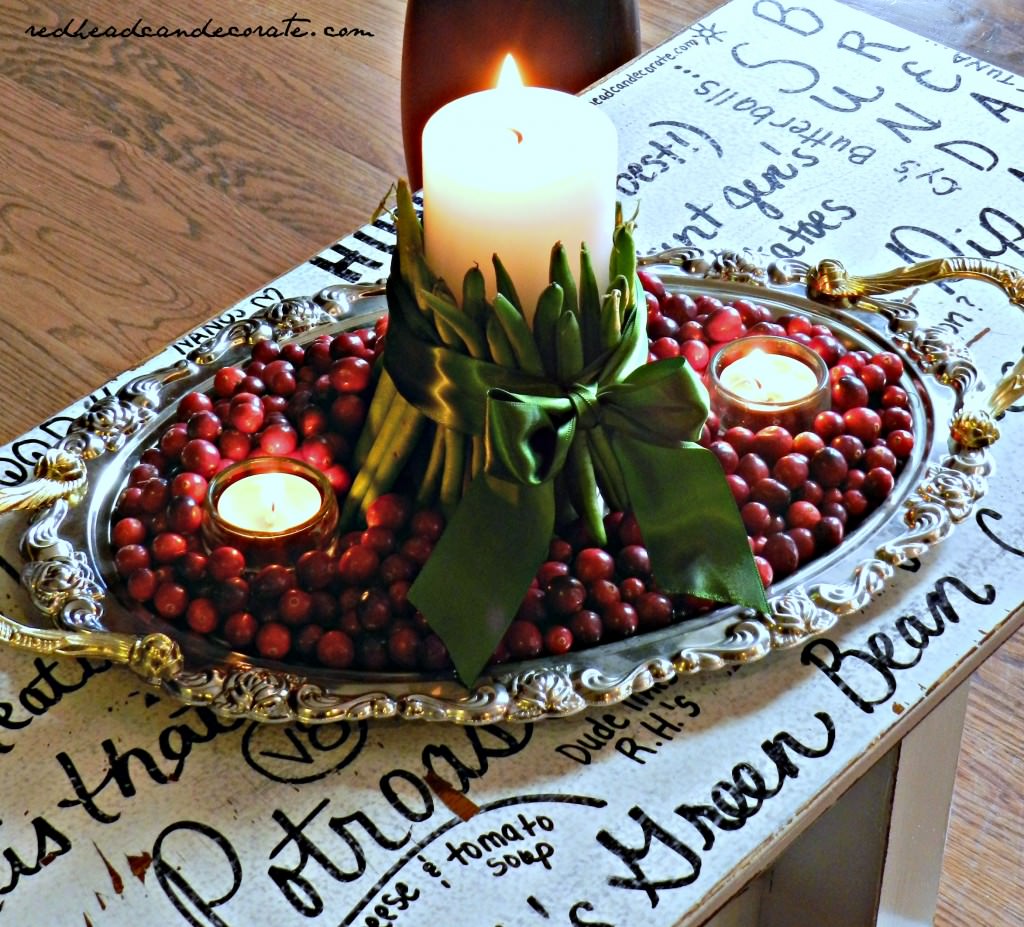 Green Bean Candle (5 minutes to make!)