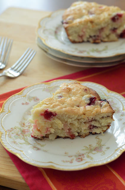Cranberry Pear Breakfast Cake