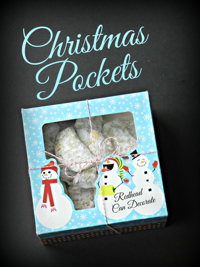 Easy Christmas Pocket Cookies