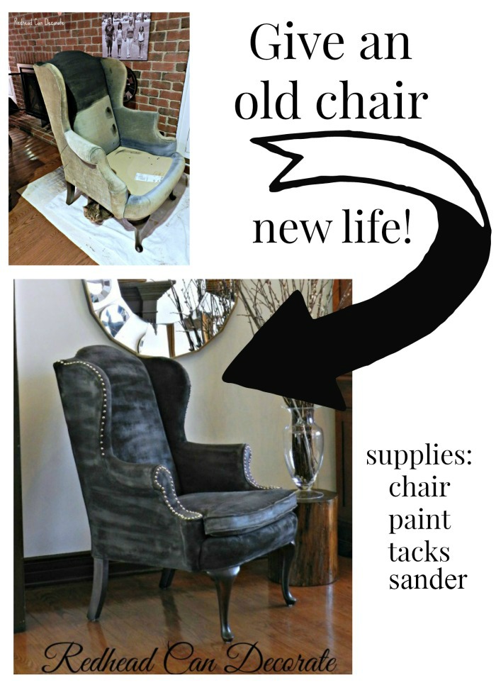 How to transform a thrift store chair with paint!