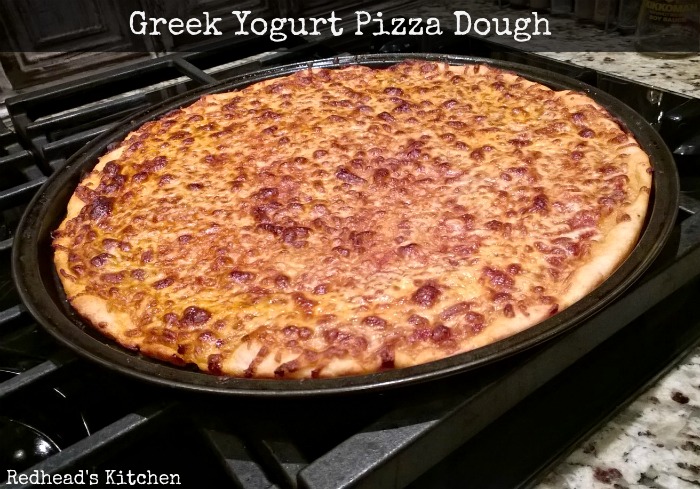 2 Ingredient Greek Yogurt Pizza Crust