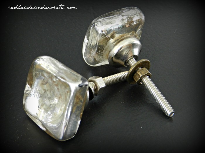 Mercury Glass Knobs