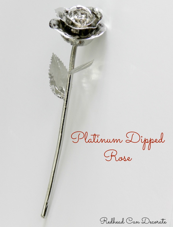 Platinum Dipped Rose