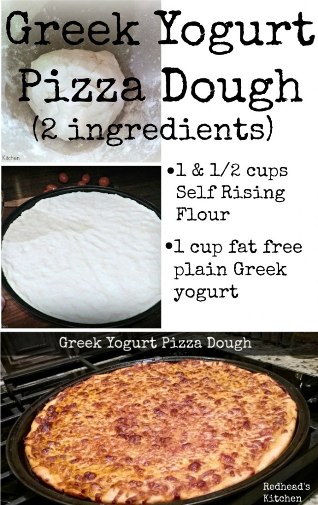 This pizza dough is so easy and healthy!