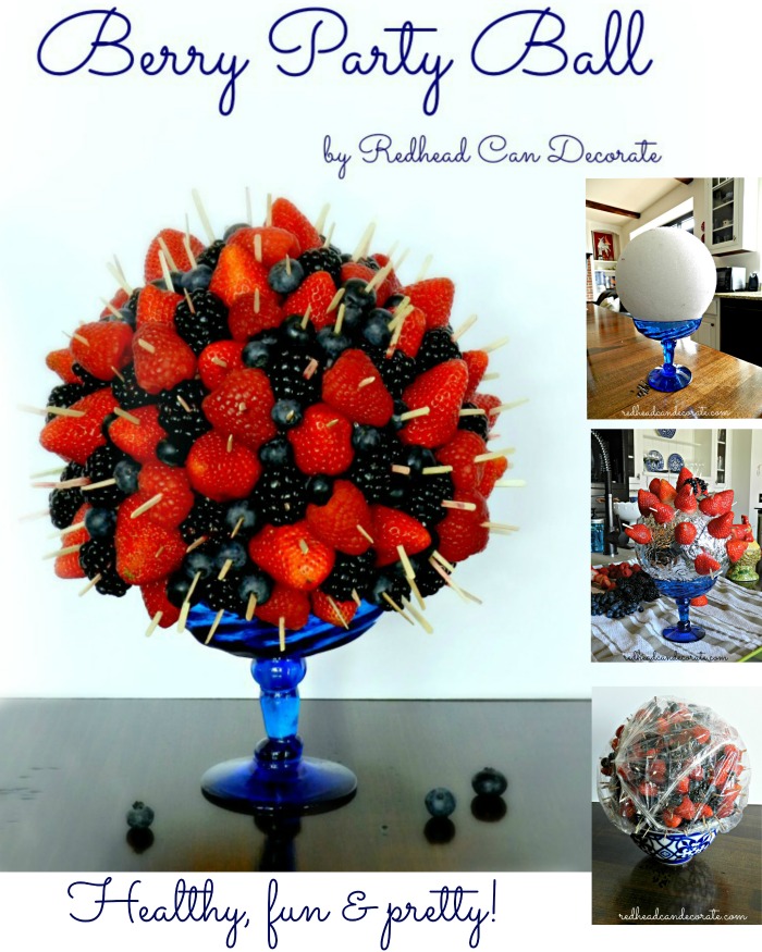 This pretty Berry Party Ball will be a huge hit at your next party!