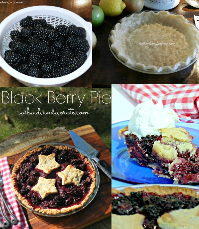 The easiest Black Berry Pie you will ever find!