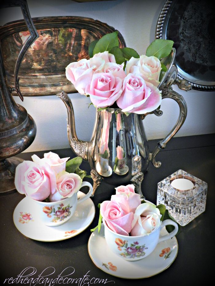 What to do with a thrift store tea set!