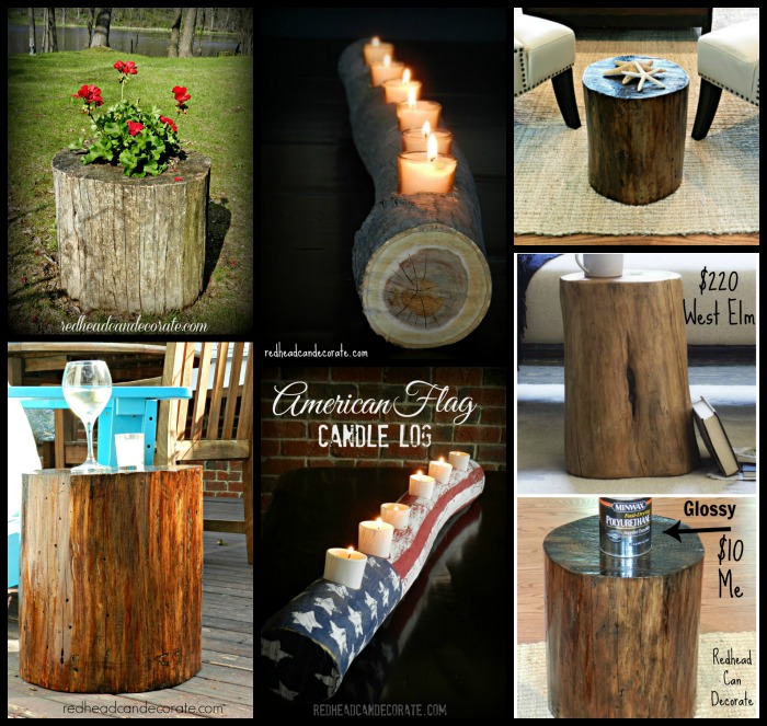 What to do with logs and stumps from your yard.
