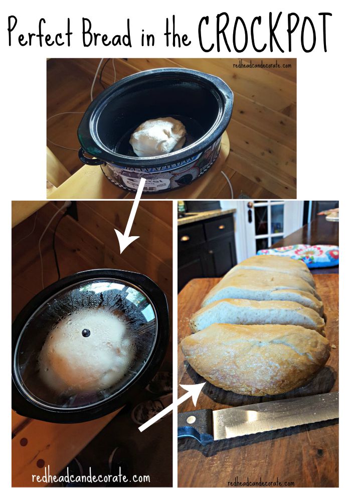 Crockpot Baked Bread