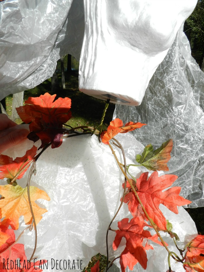 Wax Paper Halloween Bride Tutorial