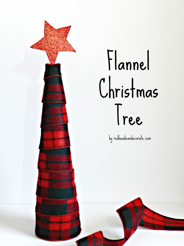 Flannel Christmas Tree