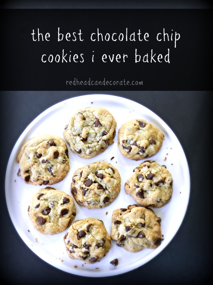 Best Chocolate Chip Cookies I ever baked!