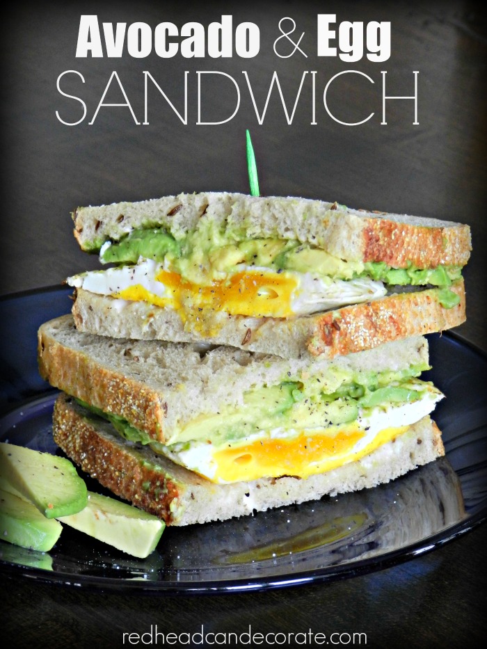 Avocado & Egg Sandwich
