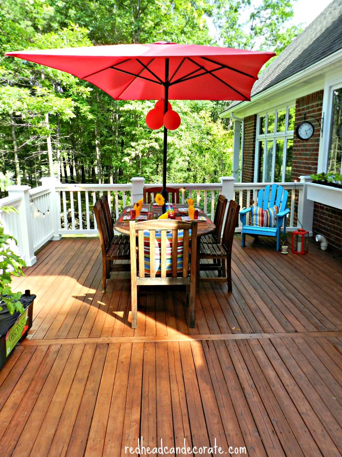 Beautiful Deck Makeover by Thompson's WaterSeal