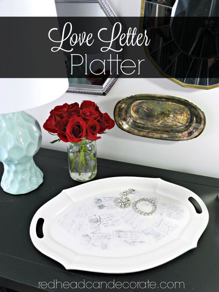 Love Letter Platter
