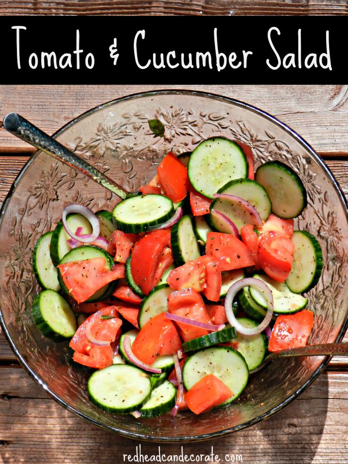 Best Tomato & Cucumber Salad