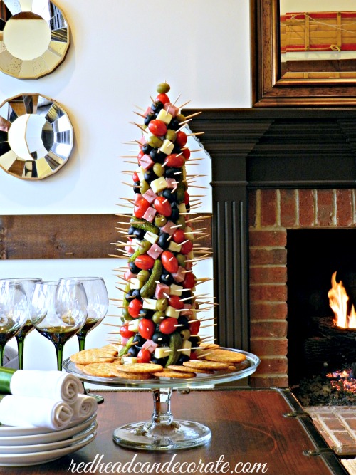 Party Appetizer Tree by Redhead Can Decorate