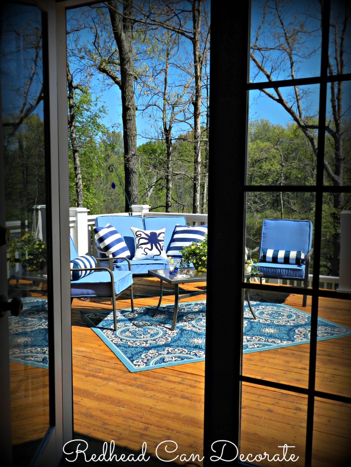 Welcome to our Summer deck...
