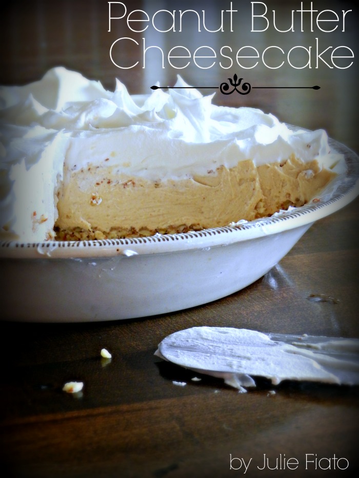 I just made this cheesecake last night. It tastes a lot like a Reeses Peanut Butter Cup. It's still low carb!