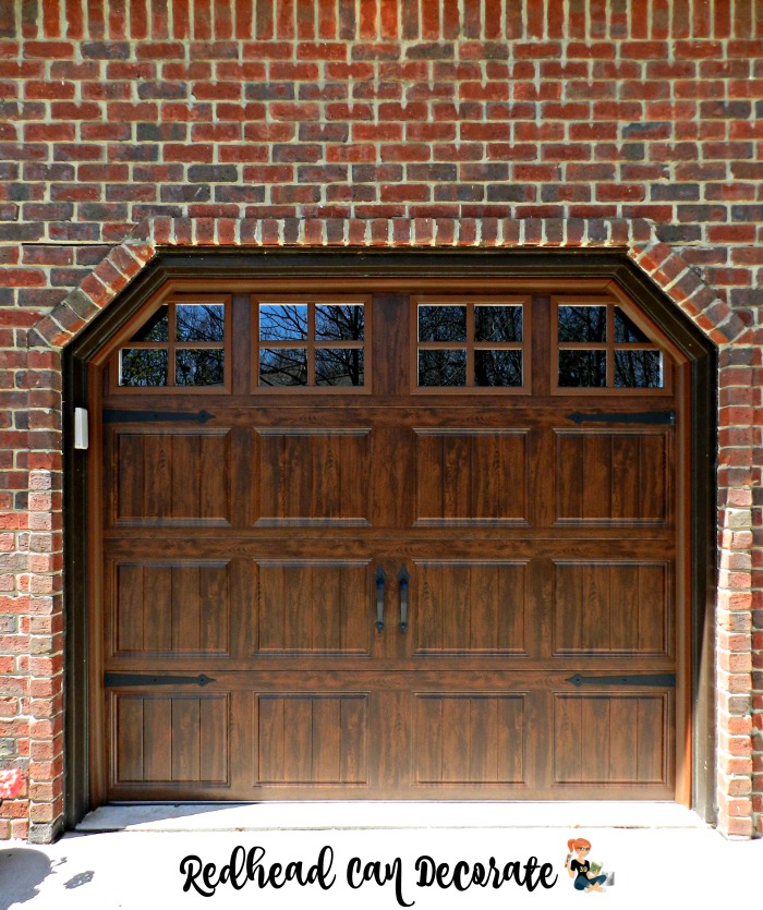 How to replace garage doors! I had no idea how easy it is. She explains everything.
