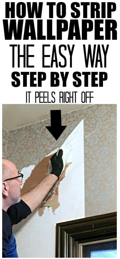 How to strip your wallpaper easily!