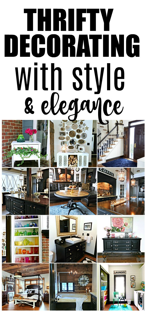 This Michigan family updated their home with thrift store items and lots of paint. There are tons of DIY decorating ideas to inspire you. Here's the full home tour!