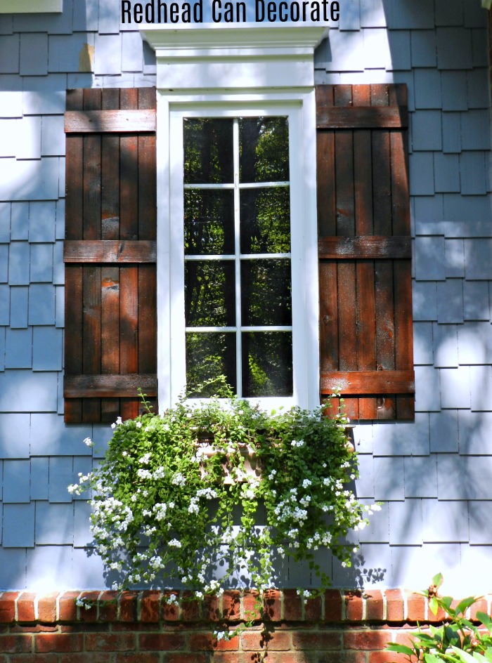 You won't believe what a difference exterior cedar shutters make on your home! 