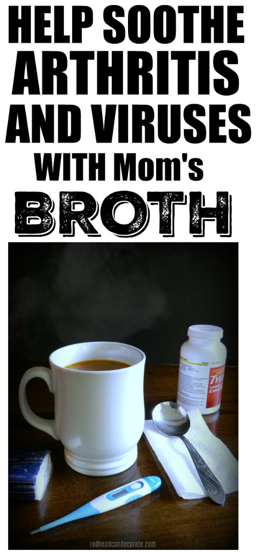 Bone broth to the rescue! This easy recipe will help fight off cold, viruses, and even sooth arthritis.