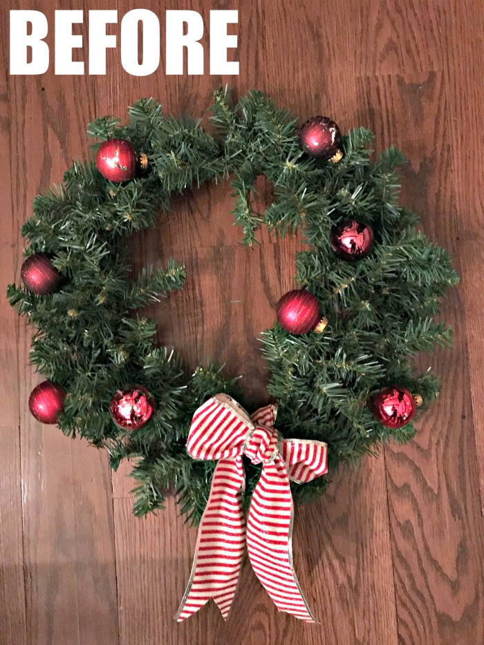 This is such a cute gift bow wreath idea! I would have never thought of this!