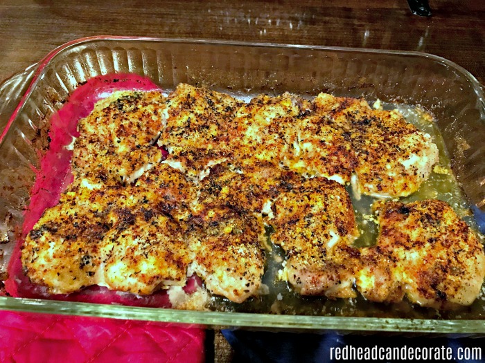 This "Chicken Loretta" recipe is the most tender flavorful chicken I have ever made so easily!