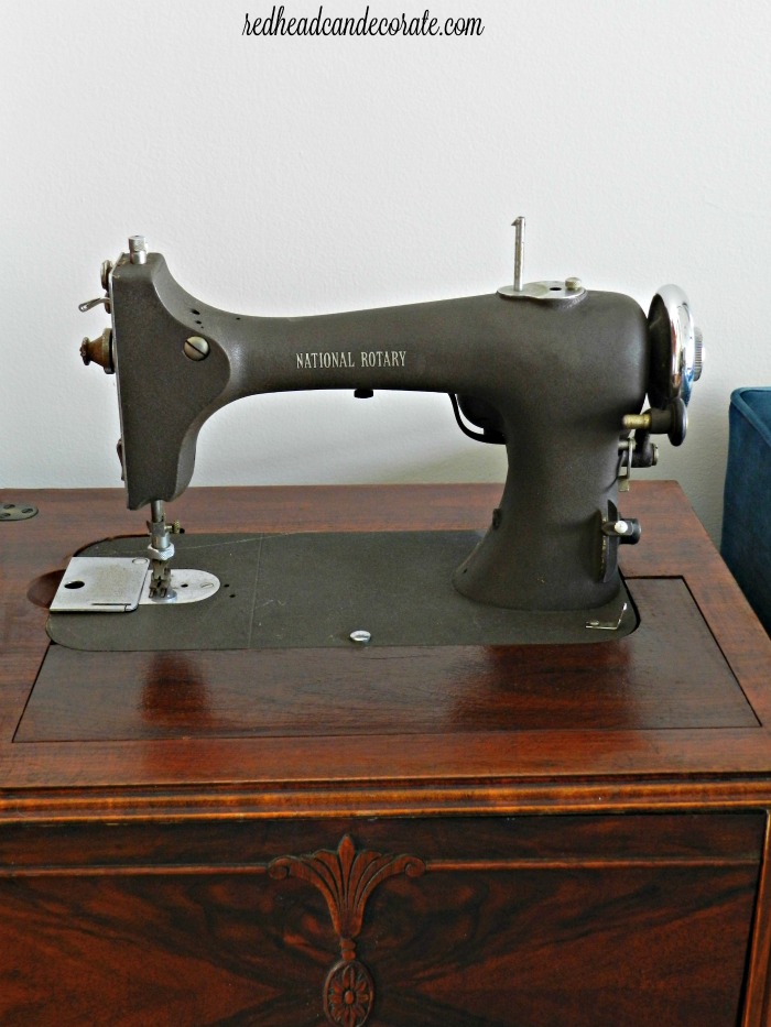 Vintage Sewing Machine Table Makeover, Refinishing Antique Singer Sewing Machine Cabinet