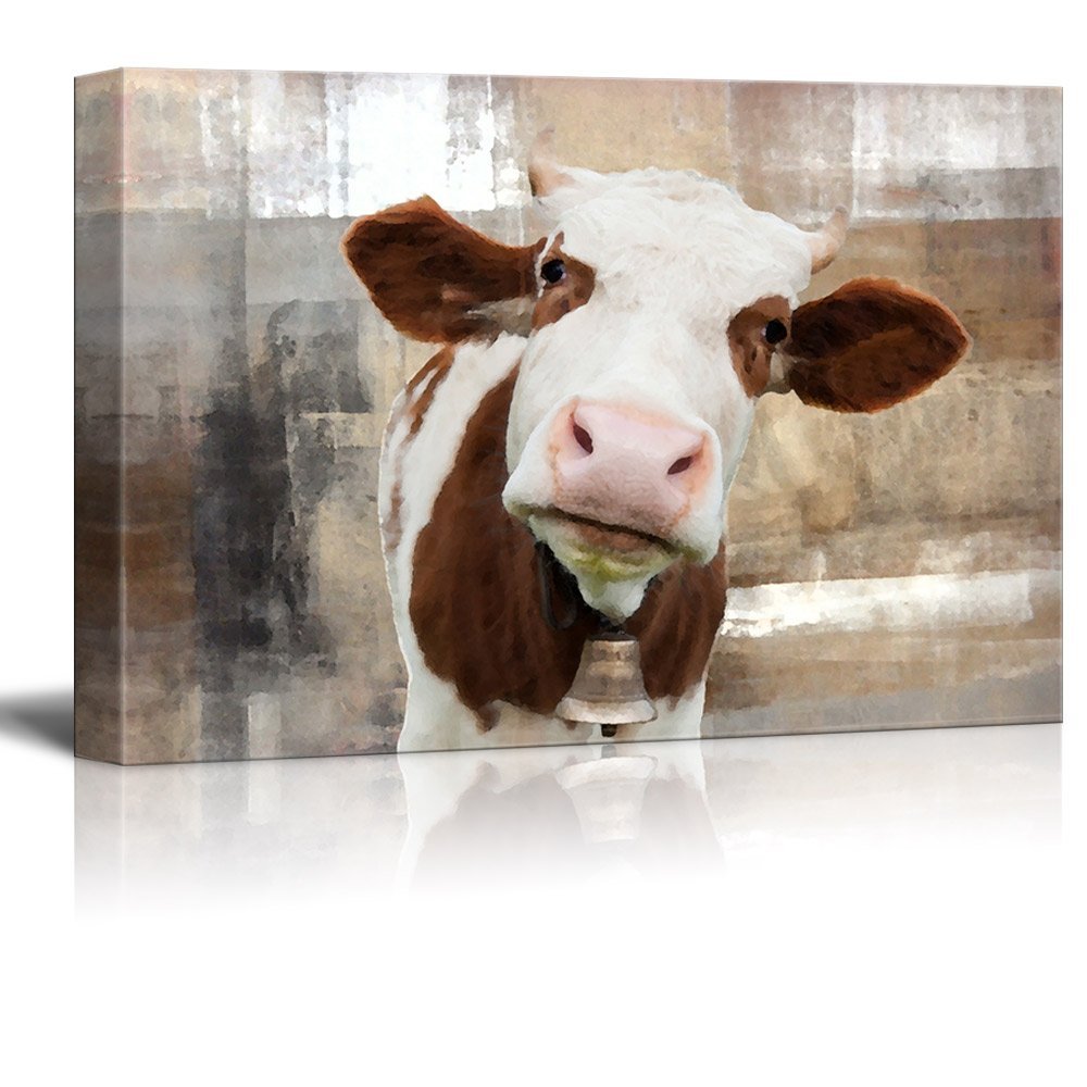 Cow canvases are the cutest way to add some farmhouse to your home. This Cow Canvas Giveaway is free!