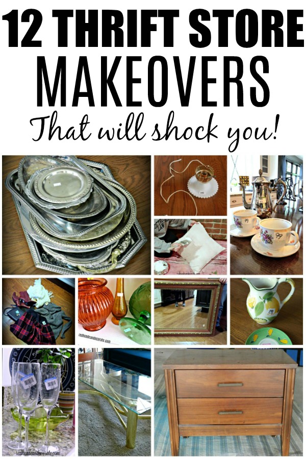Here's 12 thrift store makeovers that will absolutely shock you! From Thrift store outfits to amazing home decorating ideas!