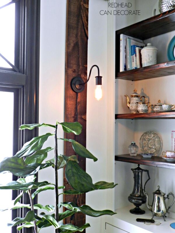 Rustic Task Sconces Affordable Rustic Sconce - Redhead Can Decorate