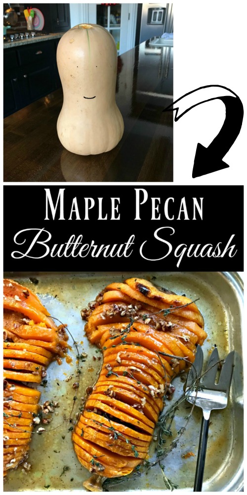 Maple Pecan Butternut Squash Recipe