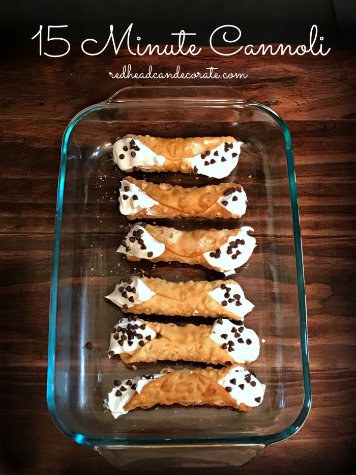 This Easy Cannoli Recipe uses traditional style Italian pastries stuffed with a simple sweet cream cheese filling that takes just a few minutes to create without having to use expensive hard to find ingredients. 