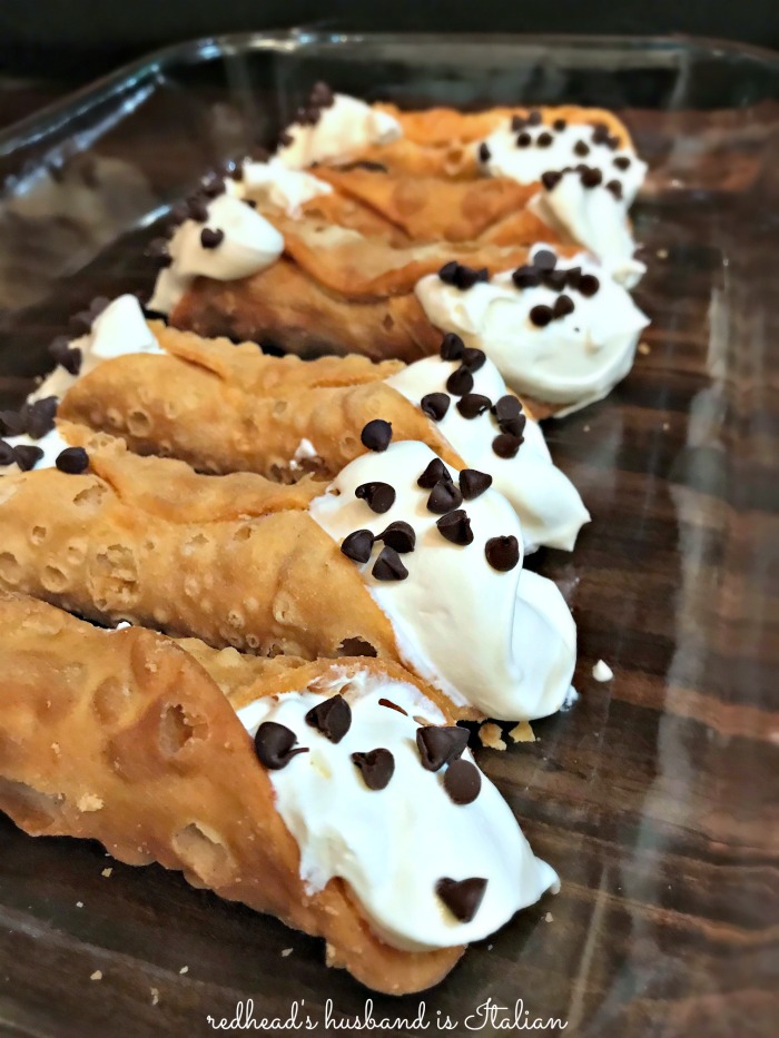 This Easy Cannoli Recipe uses traditional style Italian pastries stuffed with a simple sweet cream cheese filling that takes just a few minutes to create without having to use expensive hard to find ingredients. 