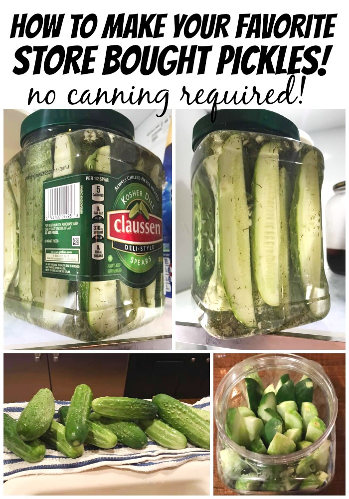 How to make your favorite store bought pickles!  Refrigerator Dill Pickles!!