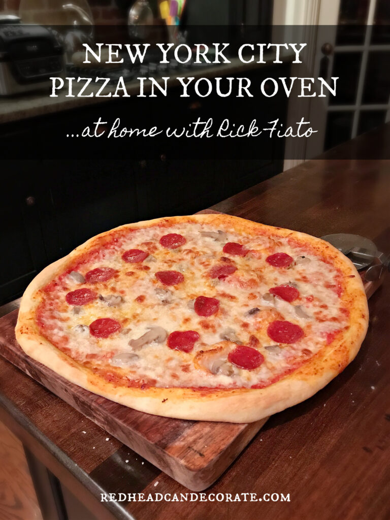 With the right flour and tutorial you can now make Perfect New York City Pizza in your home oven easily! Just follow this amazing tutorial Perfect New York City Pizza Recipe for Home Oven by an Italian dad who did all the research and testing in his home kitchen!